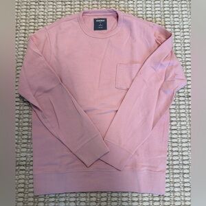 Bonobos Men's Soft Pink Cotton Crewneck Sweater